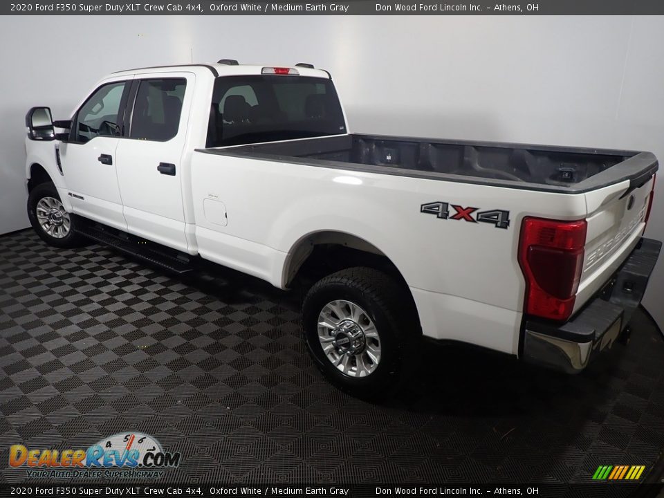 2020 Ford F350 Super Duty XLT Crew Cab 4x4 Oxford White / Medium Earth Gray Photo #11