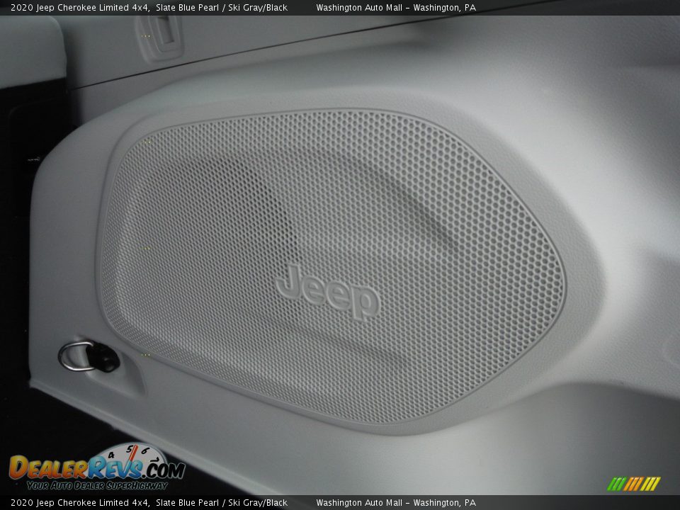 2020 Jeep Cherokee Limited 4x4 Slate Blue Pearl / Ski Gray/Black Photo #30