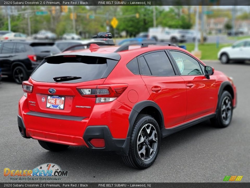 2020 Subaru Crosstrek 2.0 Premium Pure Red / Black Photo #21