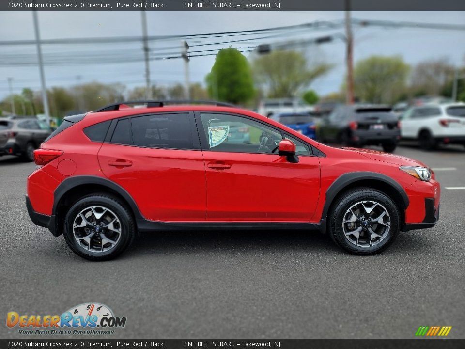 2020 Subaru Crosstrek 2.0 Premium Pure Red / Black Photo #22