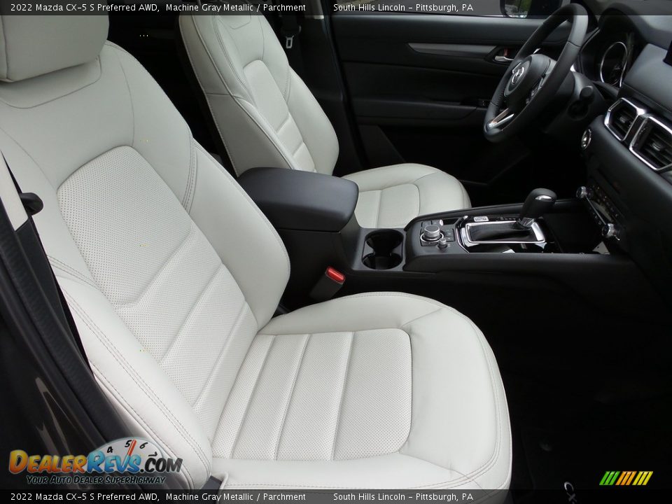 Front Seat of 2022 Mazda CX-5 S Preferred AWD Photo #11