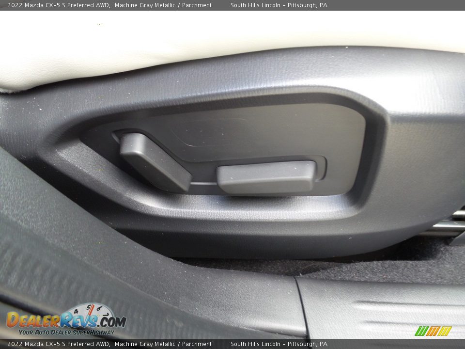 2022 Mazda CX-5 S Preferred AWD Machine Gray Metallic / Parchment Photo #13