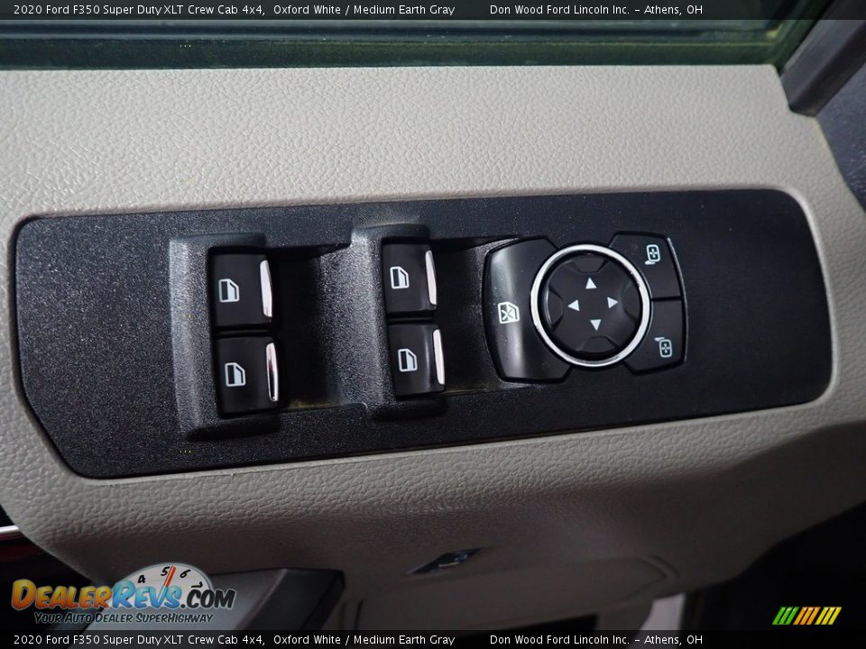 2020 Ford F350 Super Duty XLT Crew Cab 4x4 Oxford White / Medium Earth Gray Photo #17