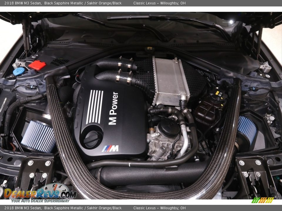 2018 BMW M3 Sedan 3.0 Liter TwinPower Turbocharged DOHC 24-Valve VVT Inline 6 Cylinder Engine Photo #23