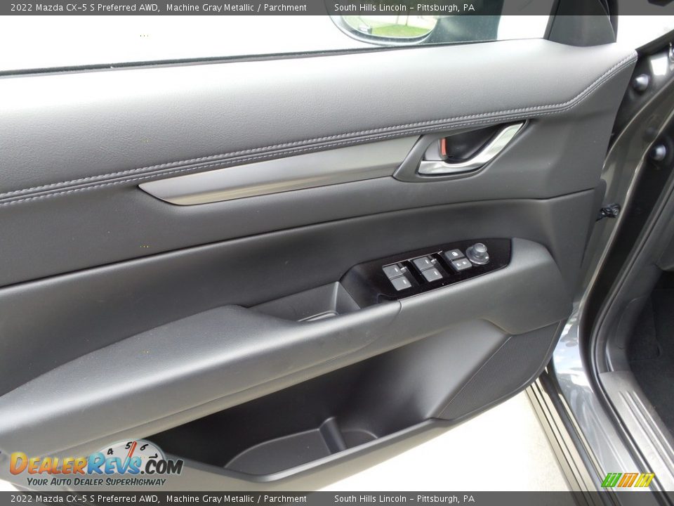 2022 Mazda CX-5 S Preferred AWD Machine Gray Metallic / Parchment Photo #20