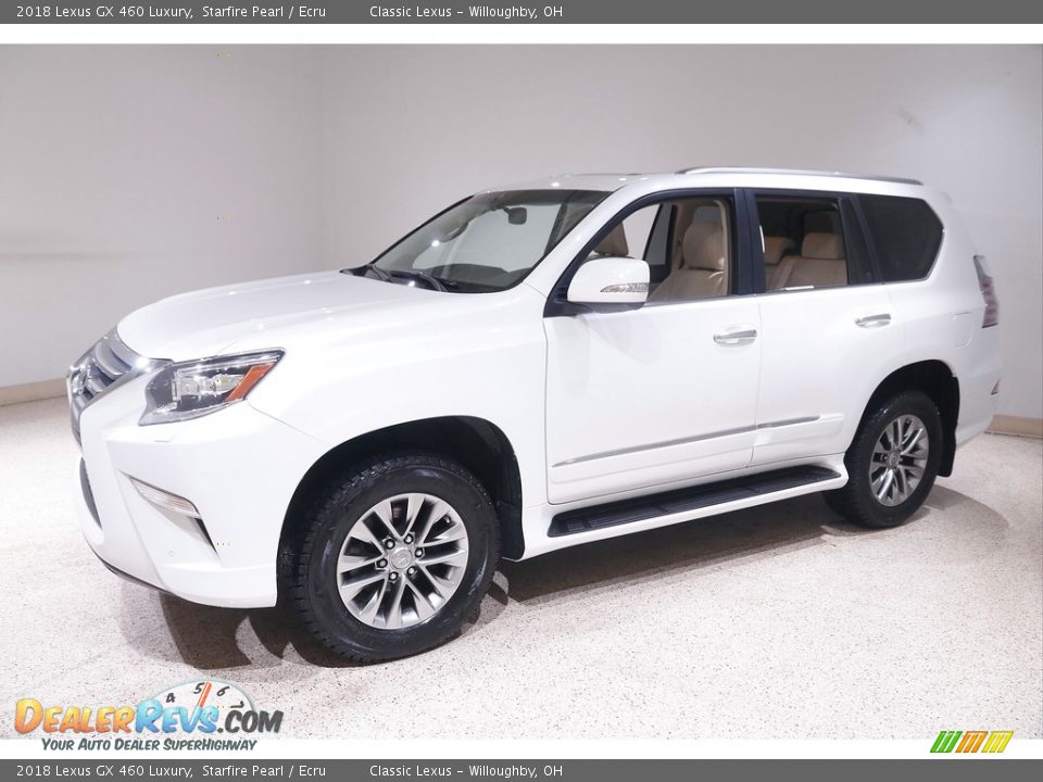 2018 Lexus GX 460 Luxury Starfire Pearl / Ecru Photo #3