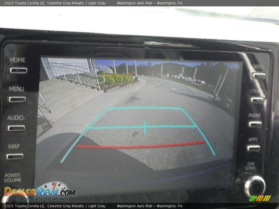 2020 Toyota Corolla LE Celestite Gray Metallic / Light Gray Photo #5