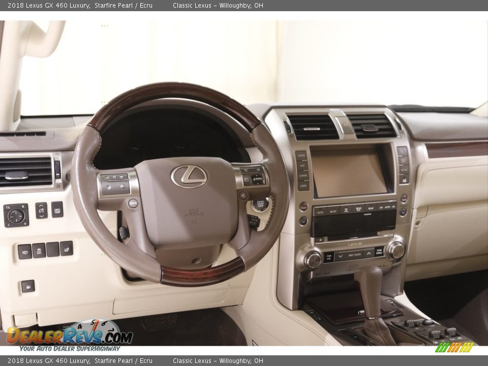 2018 Lexus GX 460 Luxury Starfire Pearl / Ecru Photo #6