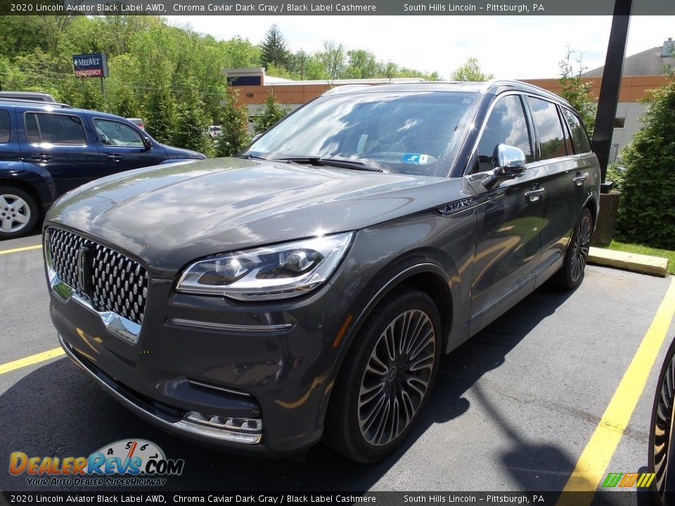 2020 Lincoln Aviator Black Label AWD Chroma Caviar Dark Gray / Black Label Cashmere Photo #1