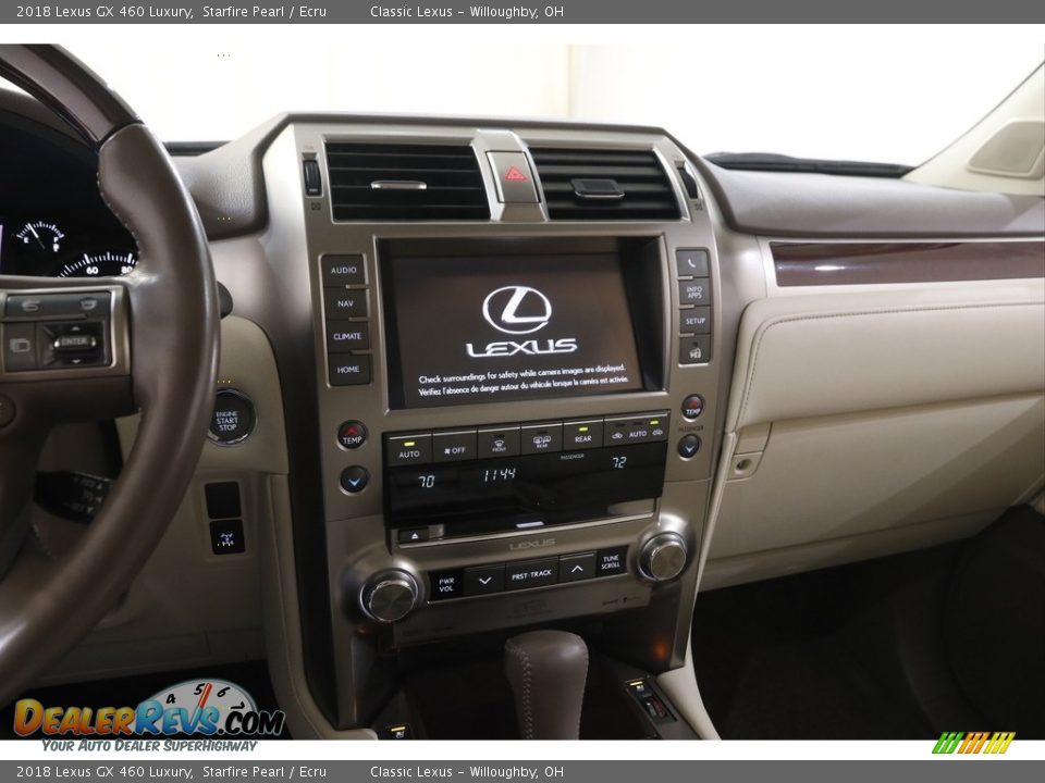 2018 Lexus GX 460 Luxury Starfire Pearl / Ecru Photo #9