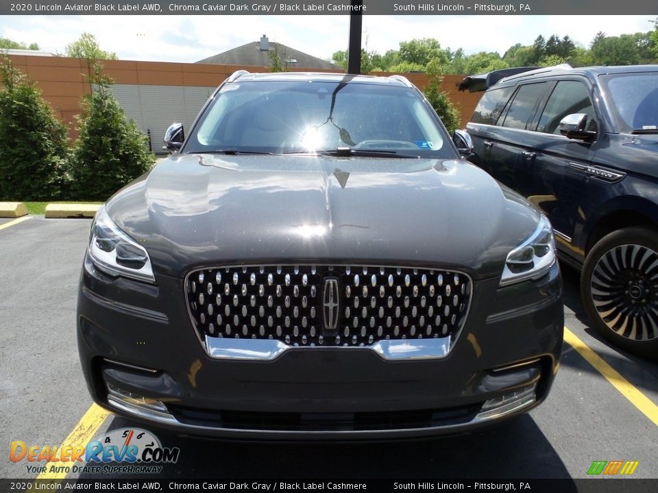 2020 Lincoln Aviator Black Label AWD Chroma Caviar Dark Gray / Black Label Cashmere Photo #3