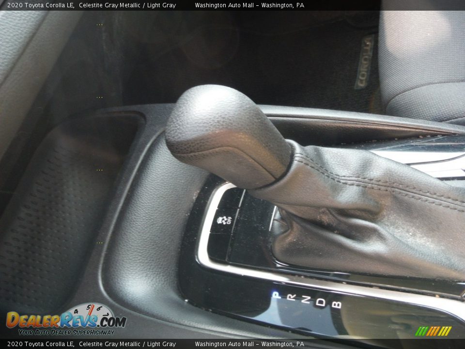 2020 Toyota Corolla LE Celestite Gray Metallic / Light Gray Photo #15