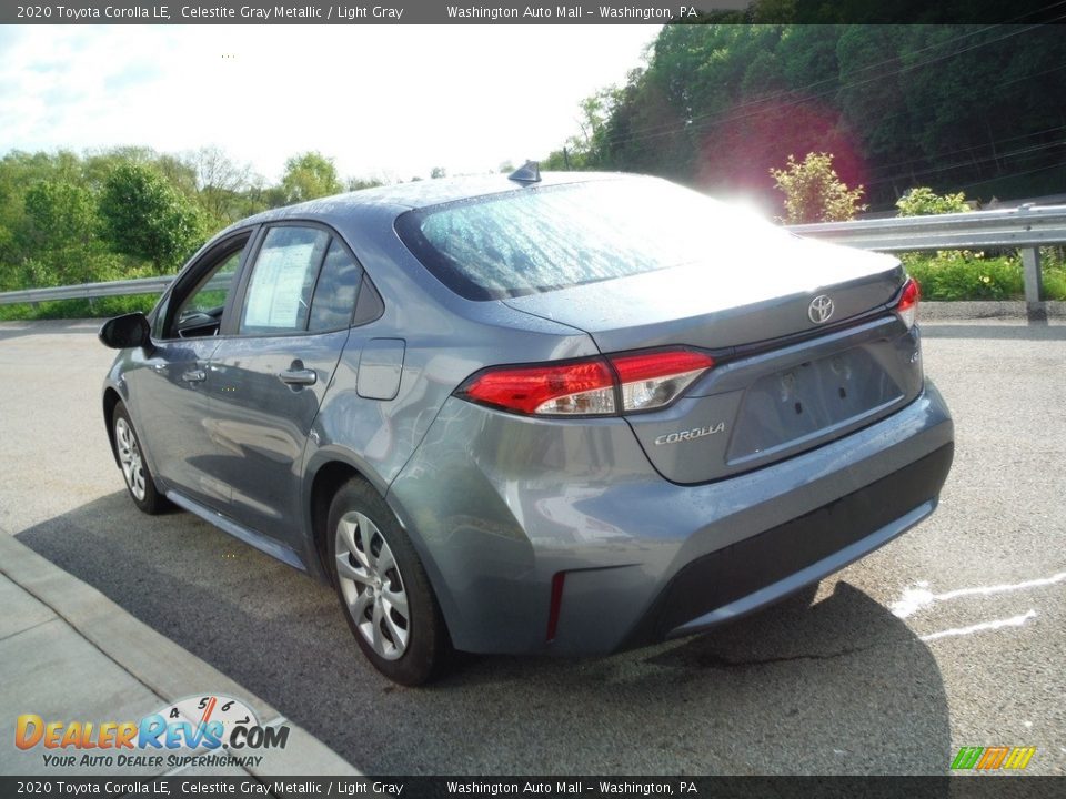 2020 Toyota Corolla LE Celestite Gray Metallic / Light Gray Photo #19