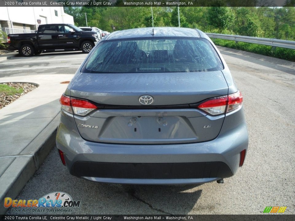 2020 Toyota Corolla LE Celestite Gray Metallic / Light Gray Photo #20