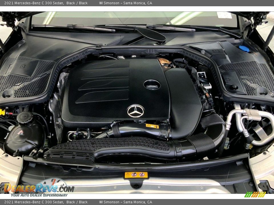 2021 Mercedes-Benz C 300 Sedan 2.0 Liter Turbocharged DOHC 16-Valve VVT 4 Cylinder Engine Photo #9