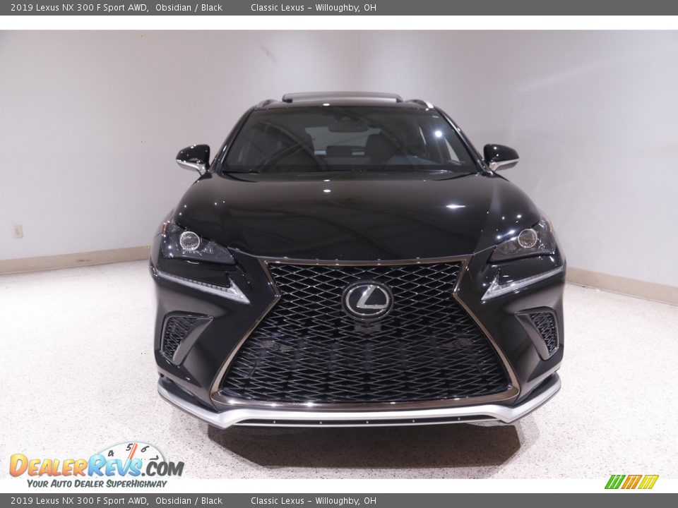 2019 Lexus NX 300 F Sport AWD Obsidian / Black Photo #2