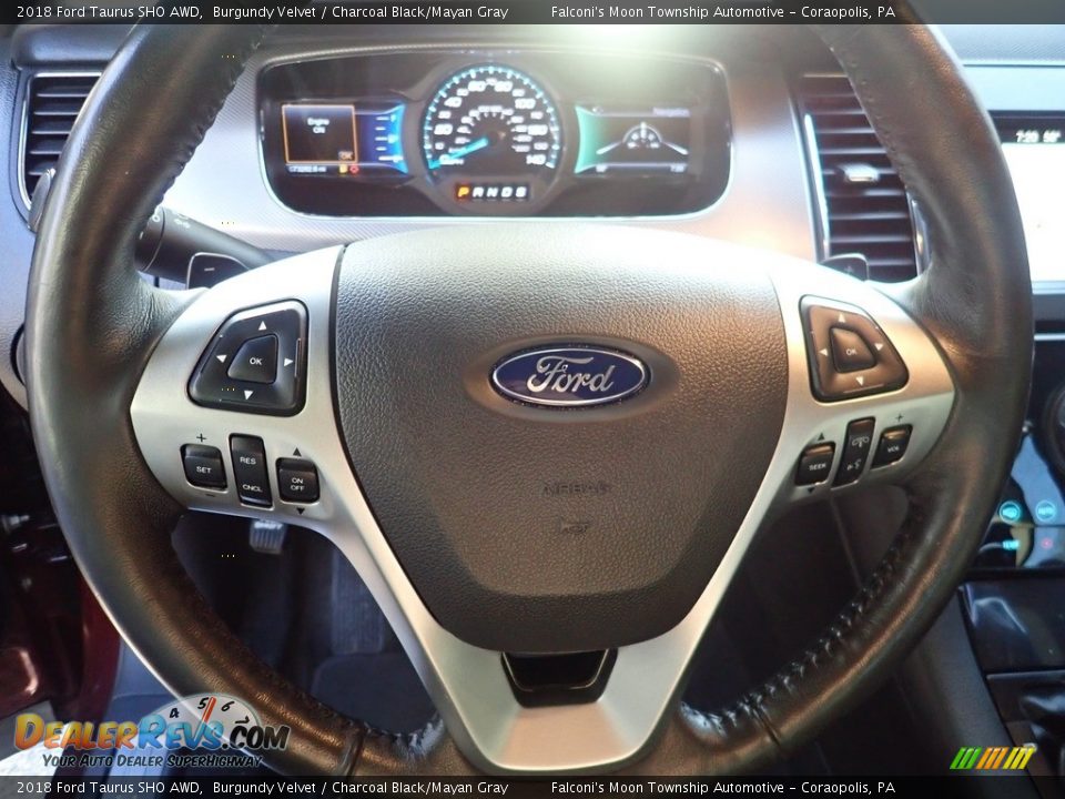 2018 Ford Taurus SHO AWD Steering Wheel Photo #23
