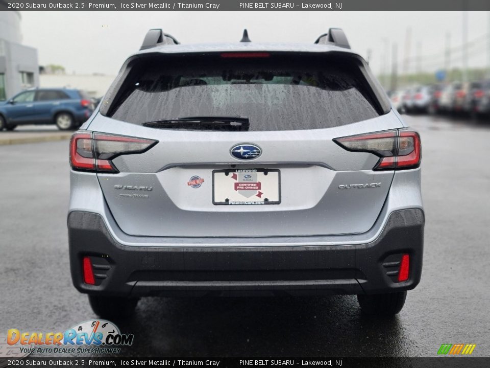 2020 Subaru Outback 2.5i Premium Ice Silver Metallic / Titanium Gray Photo #20