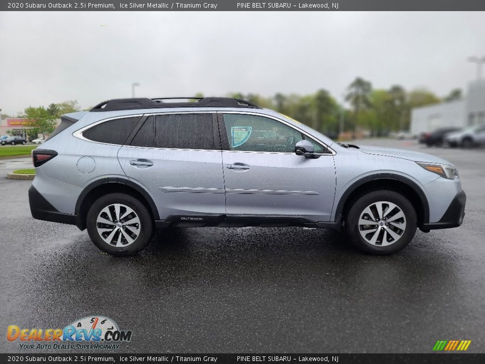 2020 Subaru Outback 2.5i Premium Ice Silver Metallic / Titanium Gray Photo #22