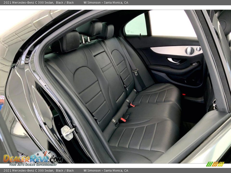 Rear Seat of 2021 Mercedes-Benz C 300 Sedan Photo #19