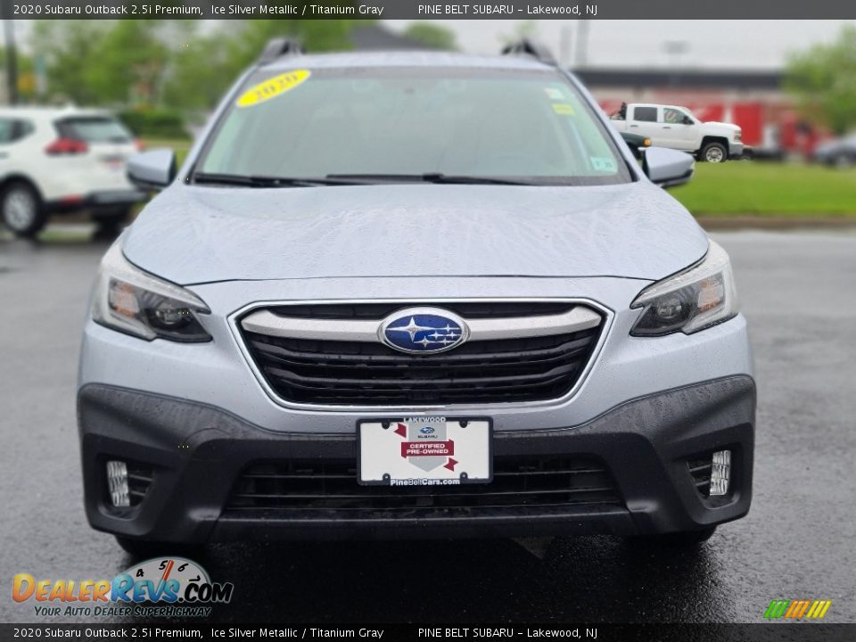 2020 Subaru Outback 2.5i Premium Ice Silver Metallic / Titanium Gray Photo #24