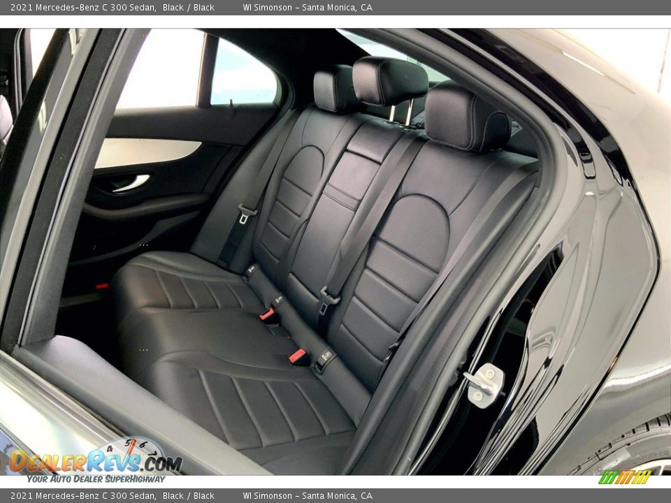 Rear Seat of 2021 Mercedes-Benz C 300 Sedan Photo #20