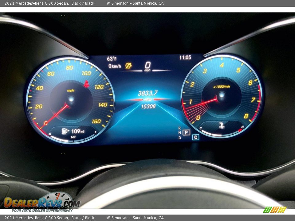 2021 Mercedes-Benz C 300 Sedan Gauges Photo #23