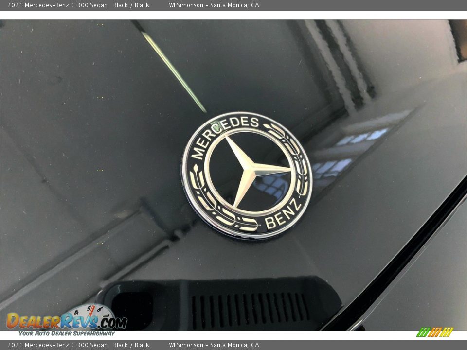 2021 Mercedes-Benz C 300 Sedan Black / Black Photo #30