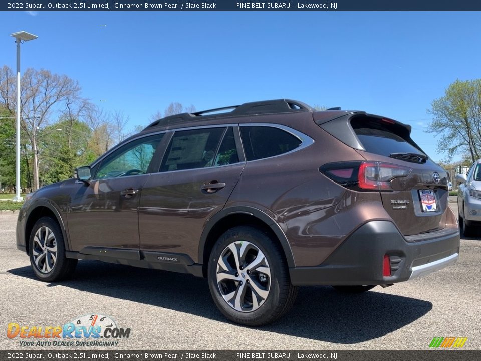 2022 Subaru Outback 2.5i Limited Cinnamon Brown Pearl / Slate Black Photo #6