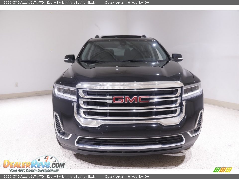 2020 GMC Acadia SLT AWD Ebony Twilight Metallic / Jet Black Photo #2