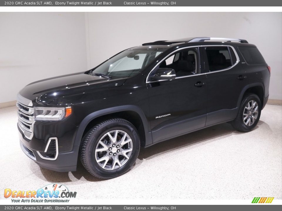 2020 GMC Acadia SLT AWD Ebony Twilight Metallic / Jet Black Photo #3