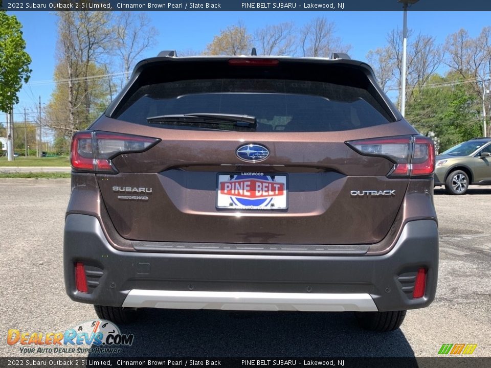 2022 Subaru Outback 2.5i Limited Cinnamon Brown Pearl / Slate Black Photo #7