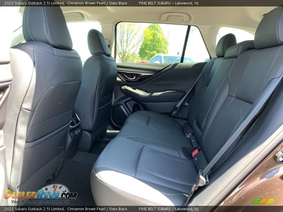 Rear Seat of 2022 Subaru Outback 2.5i Limited Photo #10