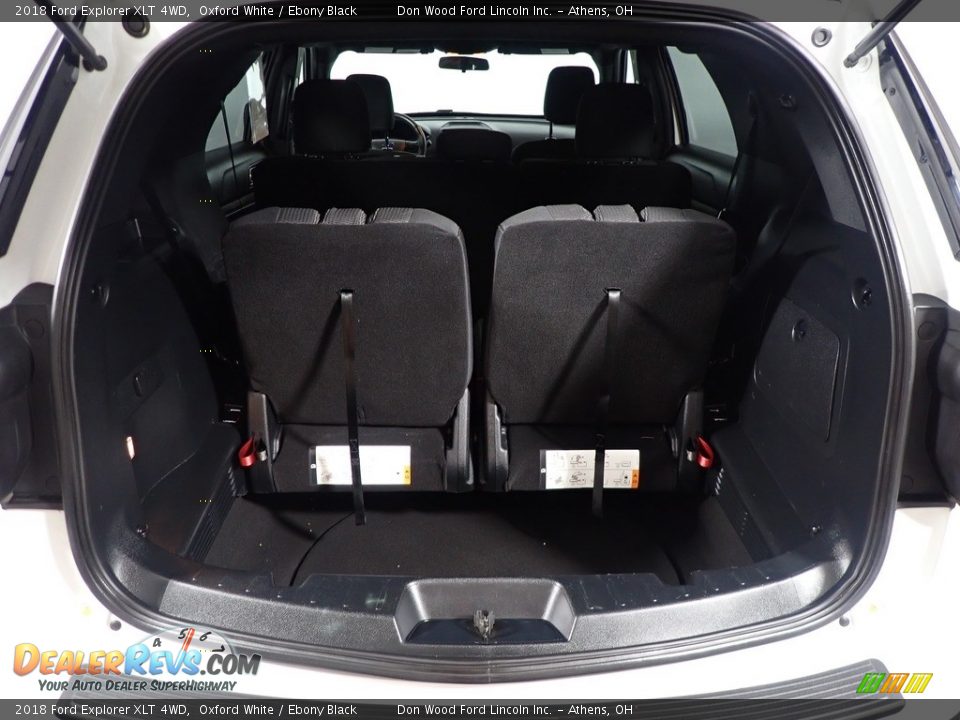 2018 Ford Explorer XLT 4WD Oxford White / Ebony Black Photo #15