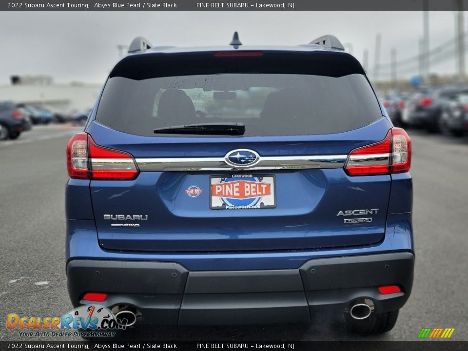 2022 Subaru Ascent Touring Abyss Blue Pearl / Slate Black Photo #7