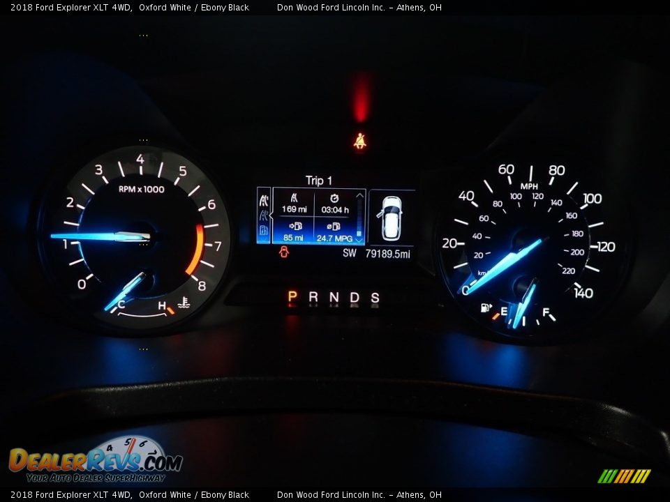2018 Ford Explorer XLT 4WD Oxford White / Ebony Black Photo #29