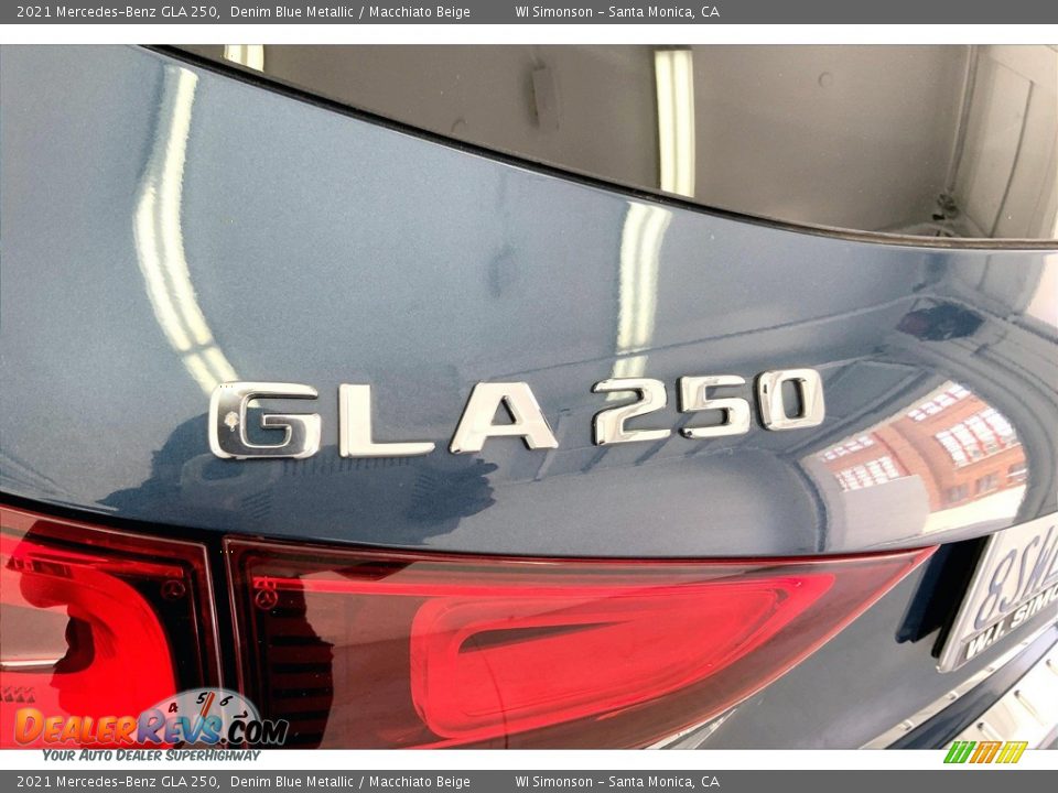 2021 Mercedes-Benz GLA 250 Denim Blue Metallic / Macchiato Beige Photo #31