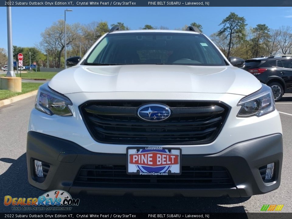 2022 Subaru Outback Onyx Edition XT Crystal White Pearl / Gray StarTex Photo #3