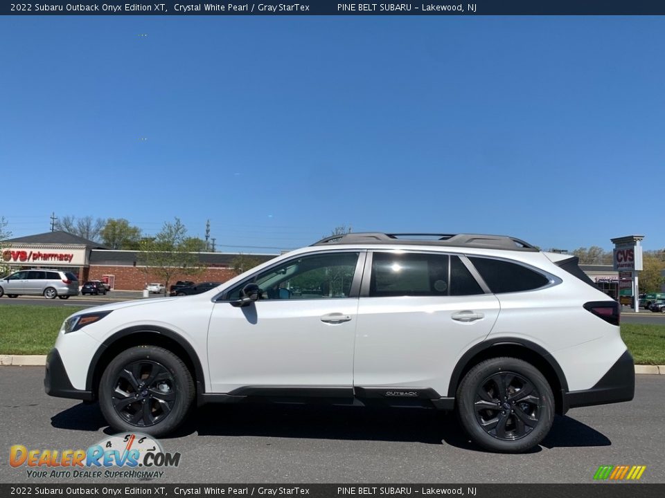 2022 Subaru Outback Onyx Edition XT Crystal White Pearl / Gray StarTex Photo #4