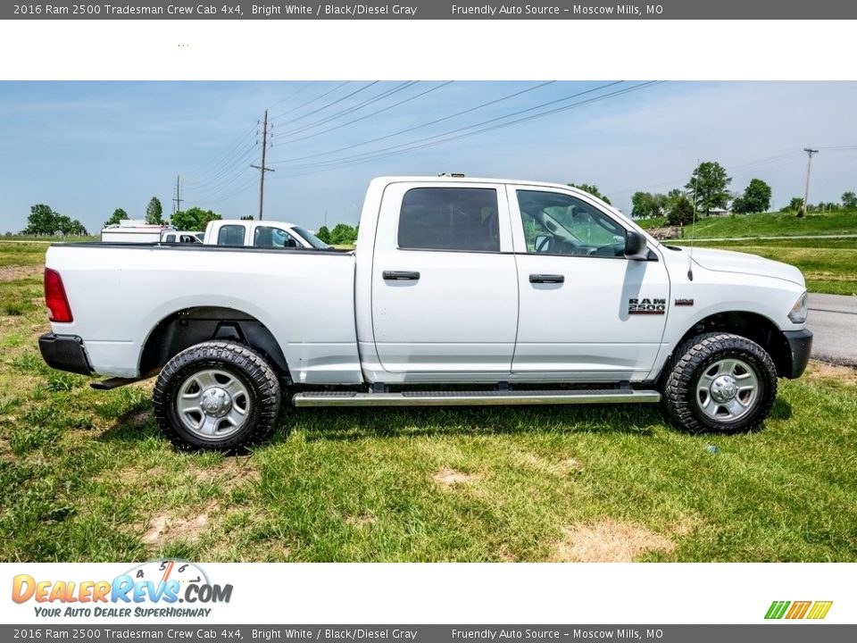 Bright White 2016 Ram 2500 Tradesman Crew Cab 4x4 Photo #3