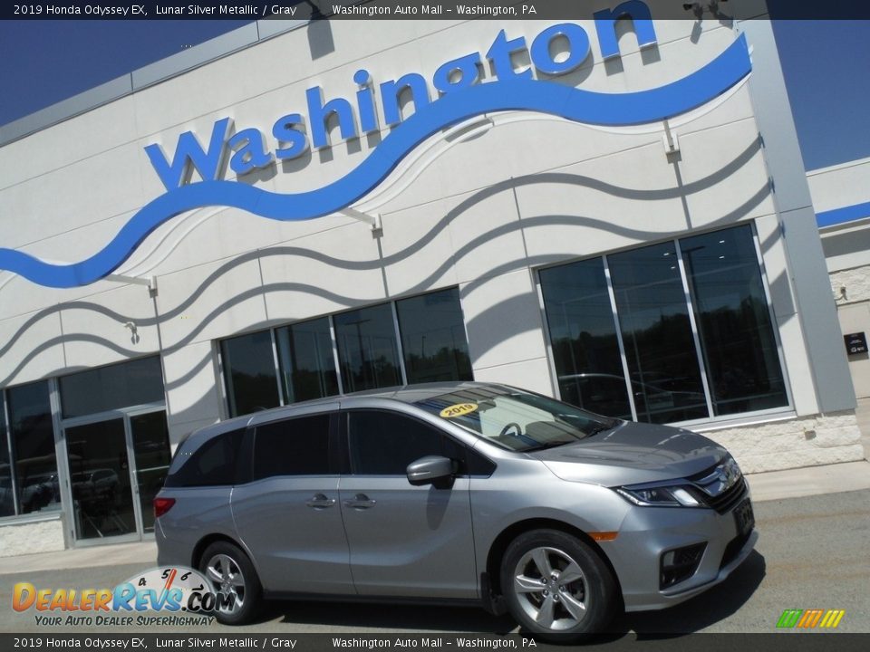 2019 Honda Odyssey EX Lunar Silver Metallic / Gray Photo #2