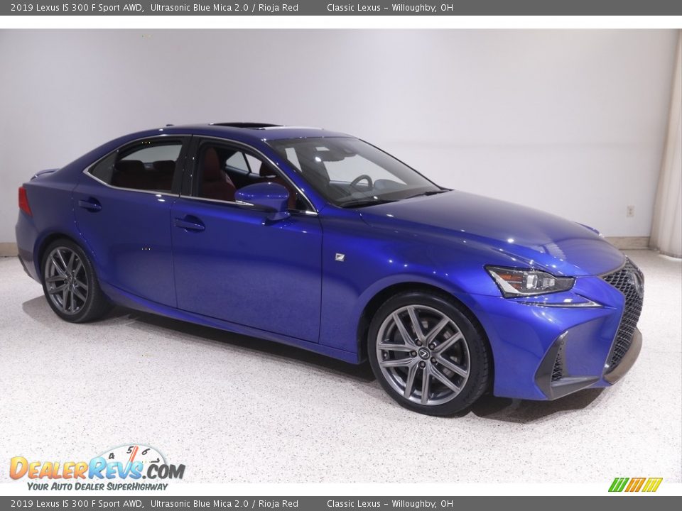 Ultrasonic Blue Mica 2.0 2019 Lexus IS 300 F Sport AWD Photo #1