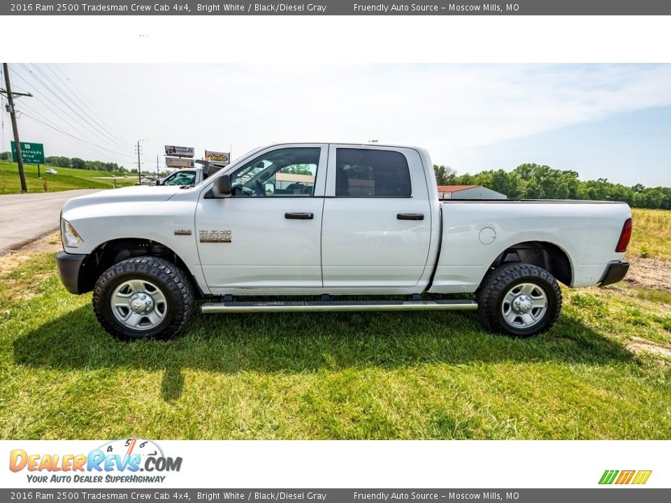 Bright White 2016 Ram 2500 Tradesman Crew Cab 4x4 Photo #7