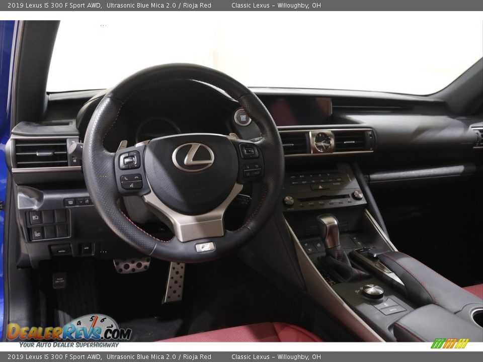 Dashboard of 2019 Lexus IS 300 F Sport AWD Photo #6