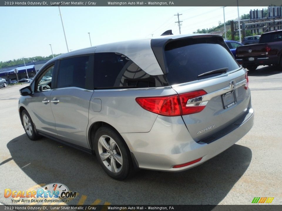 2019 Honda Odyssey EX Lunar Silver Metallic / Gray Photo #6