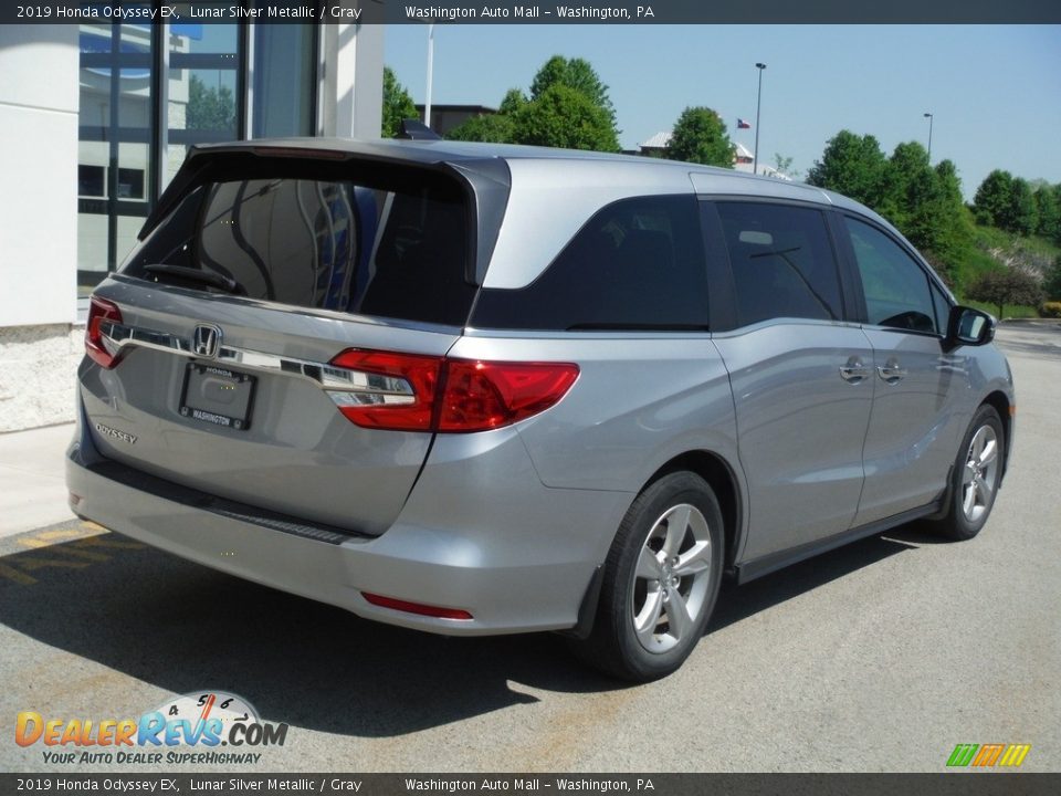 2019 Honda Odyssey EX Lunar Silver Metallic / Gray Photo #8