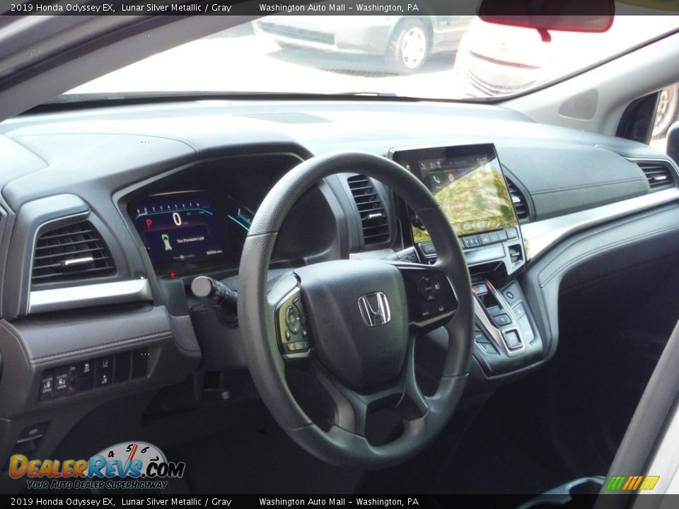 2019 Honda Odyssey EX Lunar Silver Metallic / Gray Photo #10