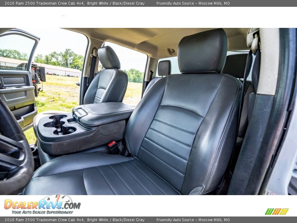 Front Seat of 2016 Ram 2500 Tradesman Crew Cab 4x4 Photo #17