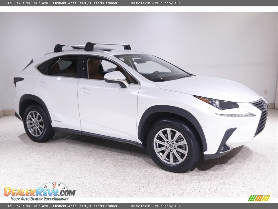 Eminent White Pearl 2020 Lexus NX 300h AWD Photo #1