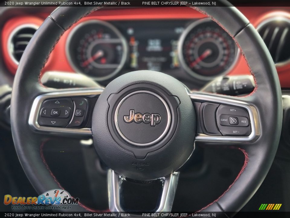 2020 Jeep Wrangler Unlimited Rubicon 4x4 Billet Silver Metallic / Black Photo #12
